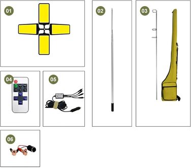 Світлодіодний прожектор Wiltec Camping Lamp V2 115 Вт 11224 люмен з телескопічною стійкою та кронштейном з регулюванням висоти підключення до джерела живлення 12 В для кемпінгу, активного відпочинку, будівельних майданчиків та надзвичайних ситуацій
