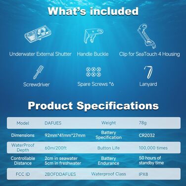 Система підводного зовнішнього завантаження DIVEVOLK для корпусів Seatouch 4 Max Plus