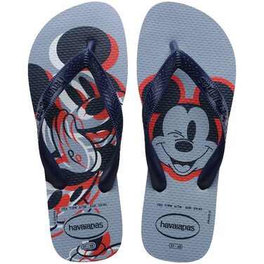 Топ Havaianas Disney, шльопанці унісекс для дорослих 41/42 EU Wind