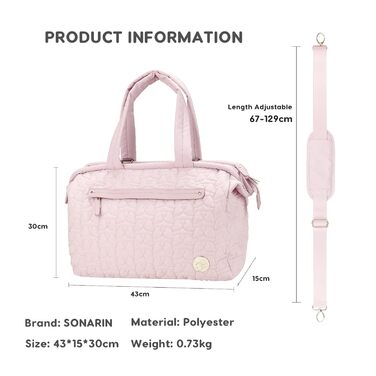 Дитяча пеленальна сумка, багатофункціональна сумка для подорожей з великою місткістю, сумка на плече, сумка-сумка з ручкою, стильн