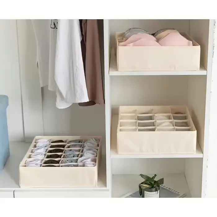 Коробка-органайзер для зберігання нижньої білизни Vialex 2623269, на 16 комірок