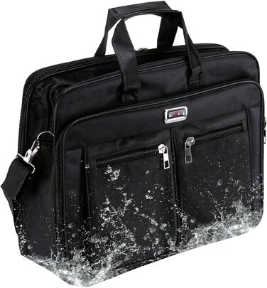 Сумка для ноутбука, 38,1 см (15/17 дюймів), водонепроникна, протиударна, легка, сумка через плече, сумка-месенджер, сумка для ноут