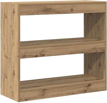 Книжкова полиця/Перегородка для кімнати, дуб, ручної роботи, 80x30x72 см, Книжкова шафа, Окремостояча полиця, Офічна полиця, Перегородка кімнати, Полиця для файлів, Полиця для зберігання, Перегородка кімнати, дуб, ручної роботи