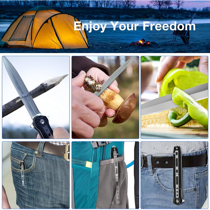 В 1 Мультитул Складаний Ніж 3Cr13 з Нержавіючої Сталі Кишеньковий Ніж Портативний Ніж Рятувальний Ніж зі Склобою Сталева Ручка Кем
