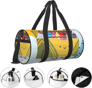Універсальна дорожня сумка, милий пенал, коробка, спортивна сумка для чоловіків та жінок, сумка-мішок, спортивна сумка