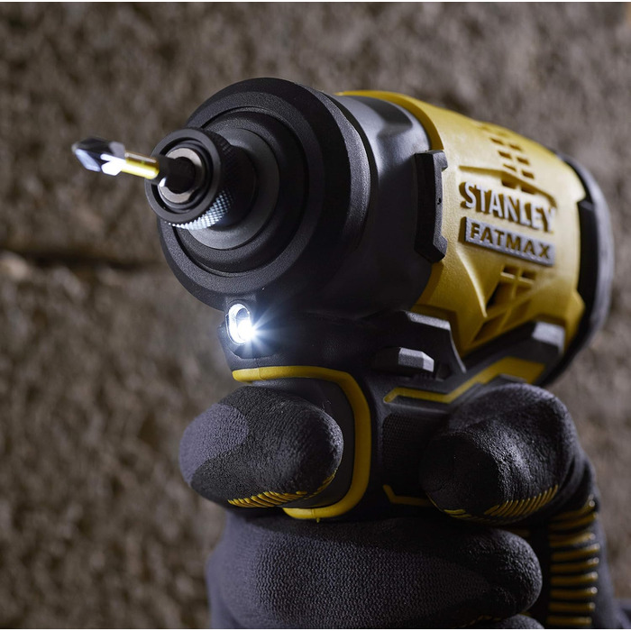 Акумуляторний гайковерт Stanley FatMax 18В SFMCF810B (макс. крутний момент 170 Нм, безщітковий двигун з суцільнометалевою планетар