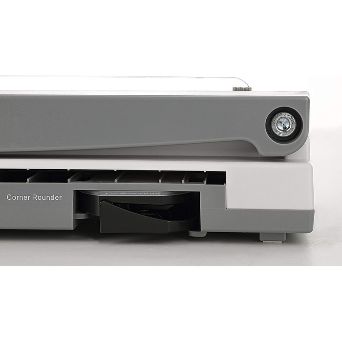 Ламінатор Peach 4-в-1 A3, включаючи закруглювач кутів, різак, ламінуючі пакети - ABS - Готовий до використання через 3-5 хвилин - 2x125 мкм - 250 мм/хв - Гарячий та холодний ламінатор - PBP420 Багатофункціональний важільний різак A3, закруглювач кутів та 