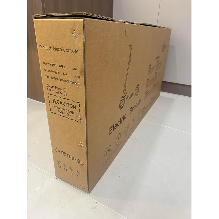 Електросамокат 3 PRO, складаний, чорний, 40 км запас ходу