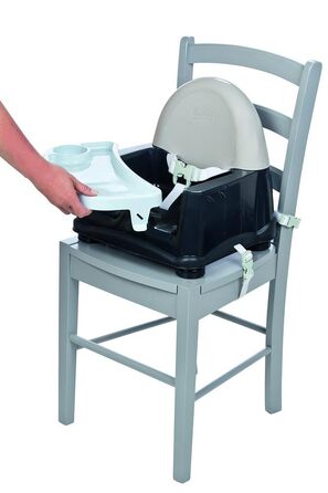 Автокрісло-бустер Safety 1st Easy Care Booster, швидко і легко кріпиться, в т.ч. зі знімним столиком/підносом, регулюється по висо