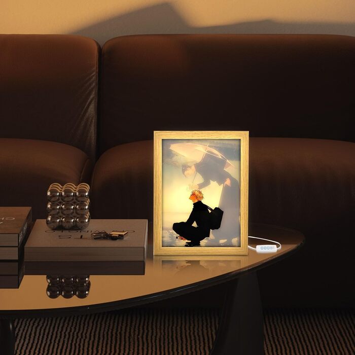 Картини з підсвічуванням OPEIXSAYKOC, світлодіодний декор для стін, світлодіодне художнє освітлення, живлення від USB, 3 режими ос