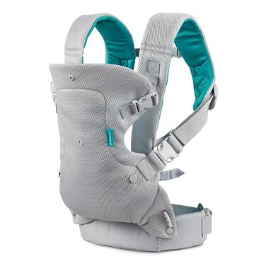 Дихаюча розкладна люлька-трансформер 4-в-1 - Ергономічна та зручна - Регульований поясний ремінь і плюшеві ремені - Легко чистити