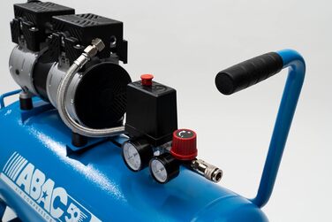 Малошумний повітряний компресор EASE-AIR 50, безмасляний повітряний компресор, максимальний тиск 8 бар, потужність 1 к.с., 50-літр