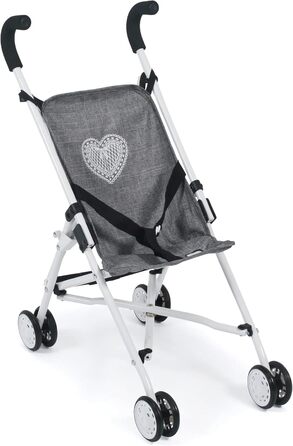 Лялькова коляска Roma, лялькова коляска, міні коляска, джинси сірі
