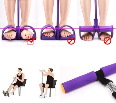 Тренажер для пресу, еспандер для бодібілдингу, тренажер для пресу, багатофункціональний тренажер, тренажер для тренувань сидячи, еластична стрічка опору, багатофункціональний тренажер для ніг, силовий тренування рук, регульований опір