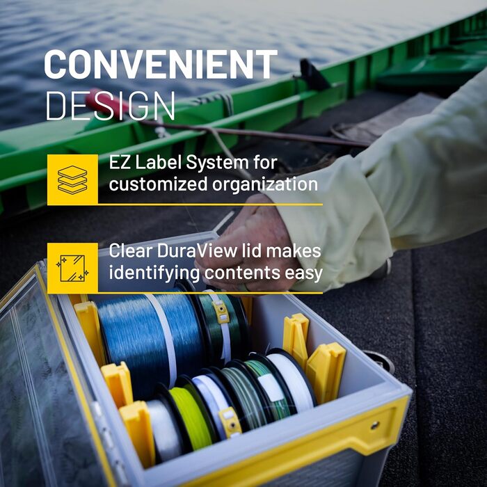 Ящики для зберігання рибальських снастей серії Plano Edge, високоякісне рибальське спорядження із захистом від іржі, Leader Management