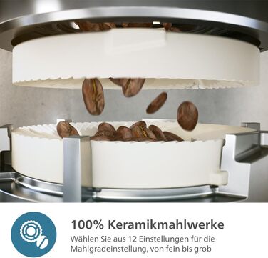 Повністю автоматична кавоварка Philips серії 5500 з функцією Latte Go, технологією SilentBrew, швидким запуском. Ароматна кава зі