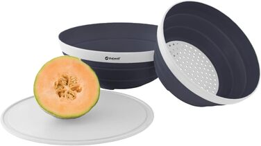 Набір складаних чаш та сит Outwell Collaps, 3 предмети