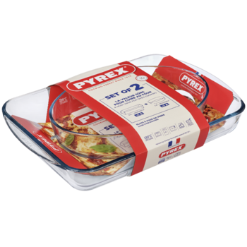 Набір форм для запікання Pyrex, 2 предмети (7054283)