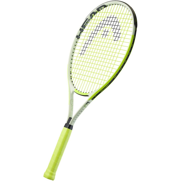 Тенісна ракетка HEAD Extreme Junior 26 2024, лаймова, зі струнами, 245 г, розмір L, 9-11 років