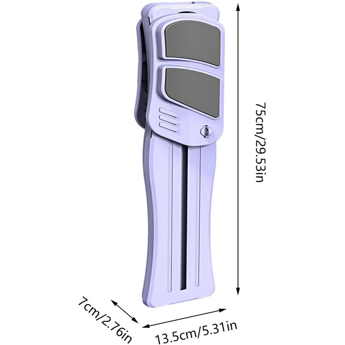 Набір для пілатесу Reformer Тренажер для м&39язів живота - Складаний пристрій для тренування м&39язів живота та вправ для кора для жінок та чоловіків, фіолетовий