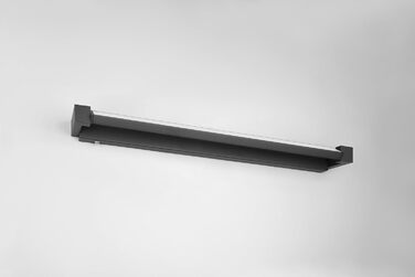 Стільний настінний LED-світильник для ванної кімнати Trio Leuchten Fabrizio 284779132, чорний матовий алюміній, 15.5 Вт, регульована колірна температура та диммер, ширина 80 см