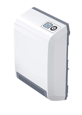 Керамічний вентилятор-обігрівач AEG VH 213, енергозберігаючий, 2000 Вт для приблизно 25 м, сертифікований TV, РК-дисплей, тижневий таймер, для ванної кімнати, 238296 пластик без таймера на 120 хв, одинарний