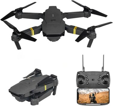 Дрон HD Аерофотозйомка Пульт дистанційного керування Літак Квадрокоптер 4K Піксель з камерою для дітей