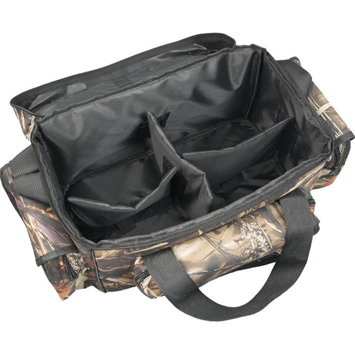Сумка для рибалки YUEMING велика, 50 * 30 * 25 см, сумка для рибалки з м&39якою лямкою і ручками для перенесення, ящик для рибалки, кейс для рибалки, сумка для рибалки, універсальна сумка, сумка для коропа камуфляж-2