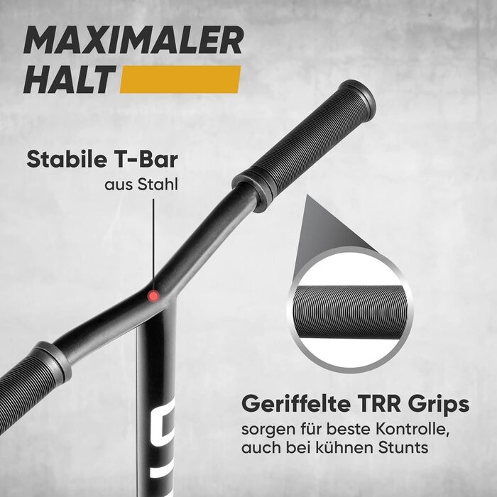 Трюковий самокат Apollo - Star Pro, анодований професійний трюковий самокат, дитячий самокат з кульковими підшипниками ABEC 9, кол