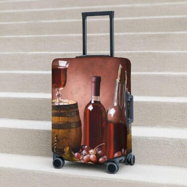 Чохол для валізи для транспортування напоїв та продуктів, міцний, підходить для валіз розміром 45.7 - 81.3 см, розмір XL, Чорний, X-Large