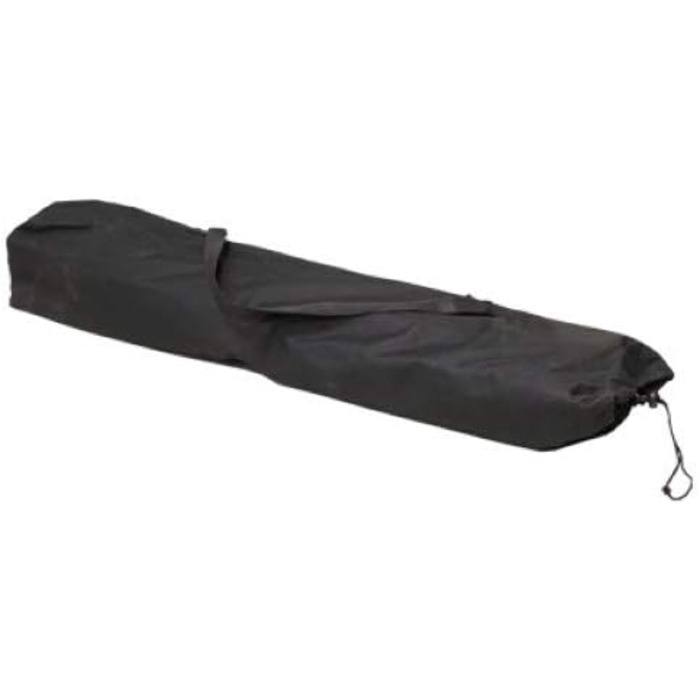 Розкладне ліжечко Grafner XL з сумкою для перенесення, вантажопідйомність до 150 кг, зручна тканина Oxford 600D чорного кольору, розкладне ліжко для гостей