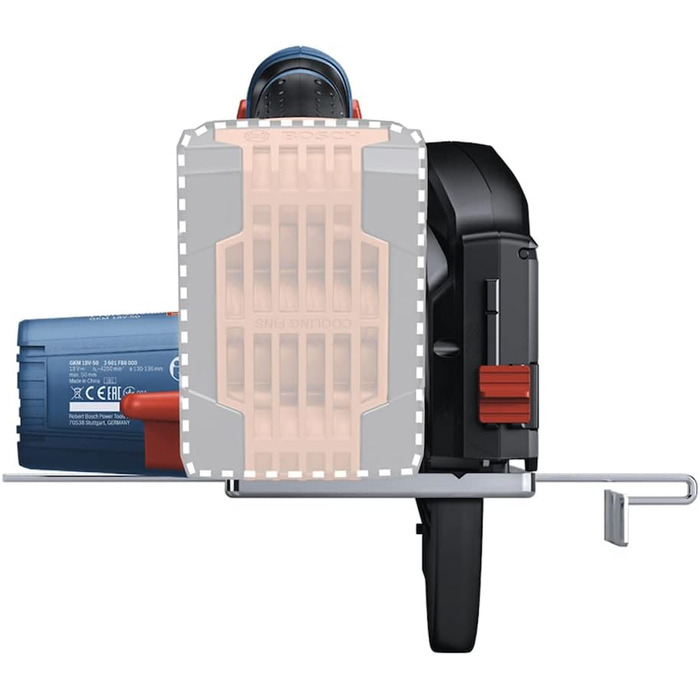 Акумуляторна дискова пила Bosch Professional 18V System GKM 18V-50 (швидший хід роботи, менше іскор і стружки, без акумулятора/зар