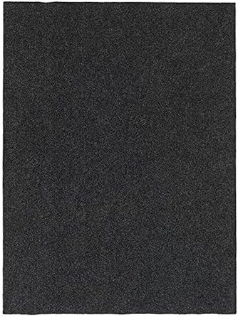 Штучна трава Snapstyle Газонний килим з ручками Стійкий до погодних умов Балкон Тераса Килим вуличний 200х50 см Антрацит