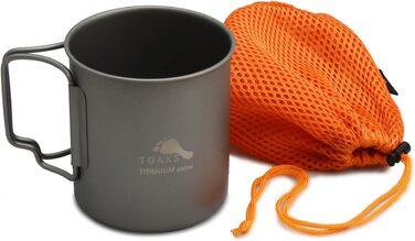 Титанова чашка Toaks 450 мл