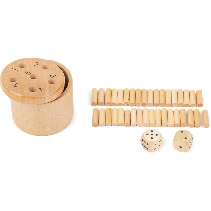 Логічна гра для 2-6 осіб, настільна гра для всієї родини, віком від 5 років, 11365, упаковка з 3 шт., 6 Out