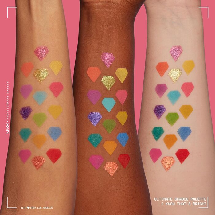 Палітра тіней NYX Professional Makeup (16 відтінків)