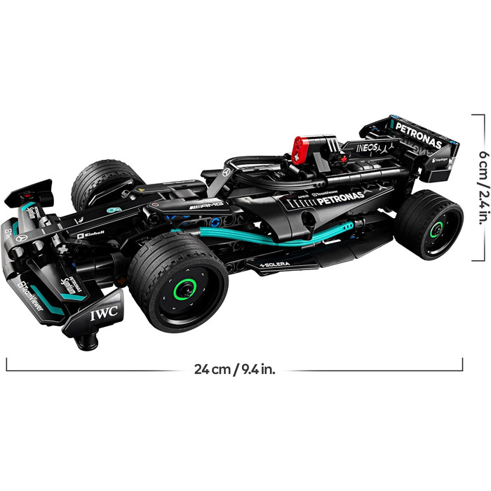Конструктор LEGO Technic Mercedes-AMG F1 W14 E Performance Race Car Toy 42165, 240 деталей, гоночний болід