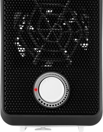 Настільний вентилятор-обігрівач NEO TOOLS, 600 Вт - Компактний міні-вентилятор-обігрівач з термостатом та захистом від перекидання, ідеально підходить для столів та офісів, ефективний точковий обігрів 90-129