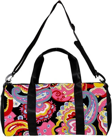 Сумка-мішок для подорожей, спорту та йоги, вінтажний квітковий принт Каштан, сумка для фітнесу, ручна поклажа