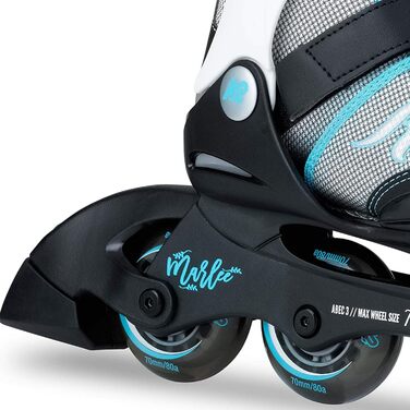 Ковзани K2 Marlee для дівчаток з м'яким черевиком K2, сині, 30B0202 L (EU 35-40 / UK 3-7 / US 4-8)