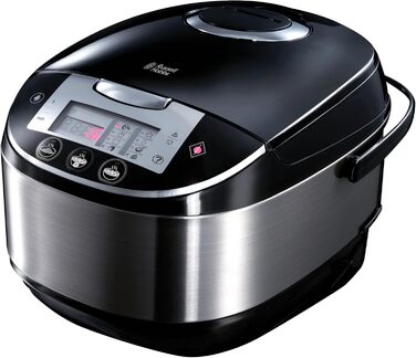 Мультиварка Russell Hobbs 11-в-1 рисоварка, повільна плита, пароварка, повільна плита, бакбутомат, йогуртниця тощо Мультиварка (5,0 л, цифровий дисплей, кришка проти конденсату) 21850-56