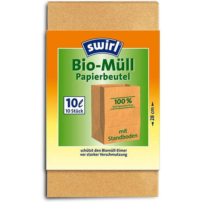 Мішки для компосту Swirl 10 л (10 шт. ) від Melitta 3001 - 87