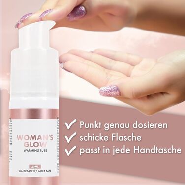 Лубрикант WOMAN'S GLOW warming, 20 мл