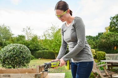 Акумуляторний багатофункціональний інструмент RYOBI 18V ONE R18MT-0, універсальний багатоцільовий інструмент для будівництва, ремо