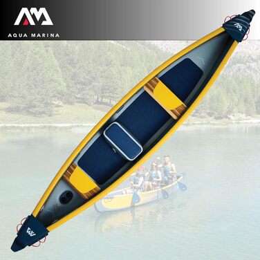 Надувне швидкісне каное Aqua Marina Tomahawk 4,6 м 8 Full DOP-Stitch для 2-3 осіб