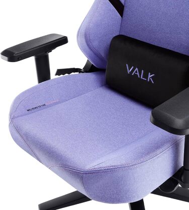 Геймерське крісло з повітропроникної тканини, ергономічне офісне крісло, крісло з поворотом на 160, підлокітники 4D, алюмінієва основа, подушка з піни з ефектом пам&39яті, професійне геймерське крісло (аметистово-бузковий) Тканина аметистово-бузковий