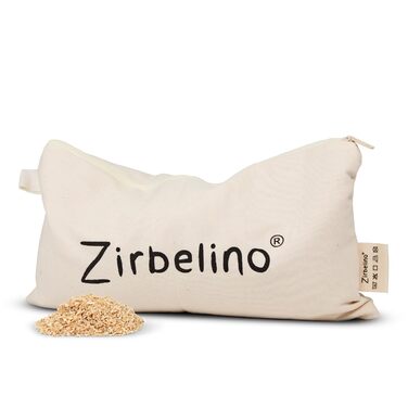 Подушка з сосни для сауни 28x16 см - виготовлена з бавовни - з дуже смолистою сосновою стружкою - для ванної кімнати, гардеробу та сауни