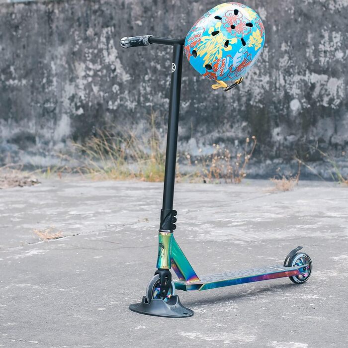 Трюковий самокат Самокат для 7 років і старше - Діти, підлітки та дорослі, Трюковий самокат з легкосплавними дисками 110 мм Самока