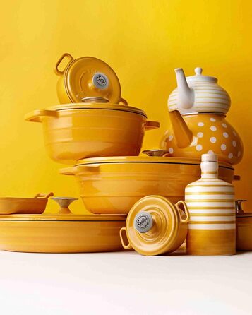 Чавунна каструля Sally's 'Samira Deluxe - міцна та високоякісна перлина для ідеального приготування їжі - об'ємом 2,2 літра, для в