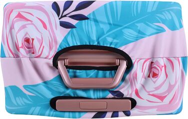 Еластичний захисний чохол LEAFOREST для валіз, еластан, водовідштовхувальний, підходить для валіз 48,5-81 см, розмір S, Фламінго